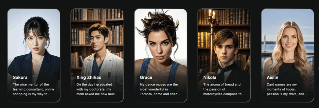Chat and Ask AI platform offering a variety of roles for you to choose