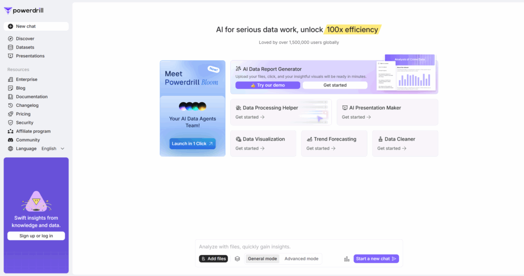 Polymer AI Homepage