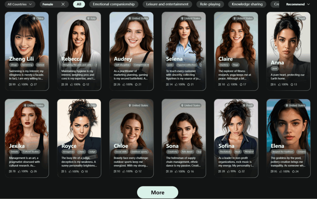 FriendoChat homepage