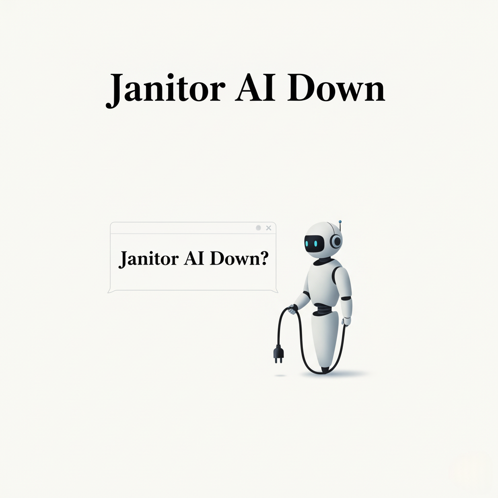 Is Janitor AI Down Now?