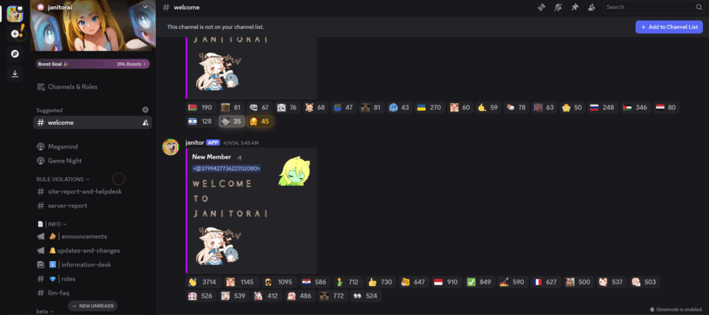 janitor discord